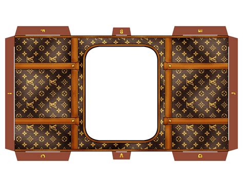 free printable Louis Vuitton templates